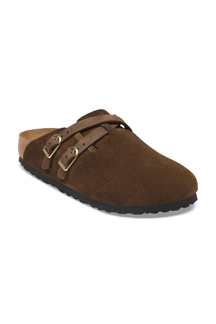 Birkenstock kadın süet sabo terlik Blair Suede Leather