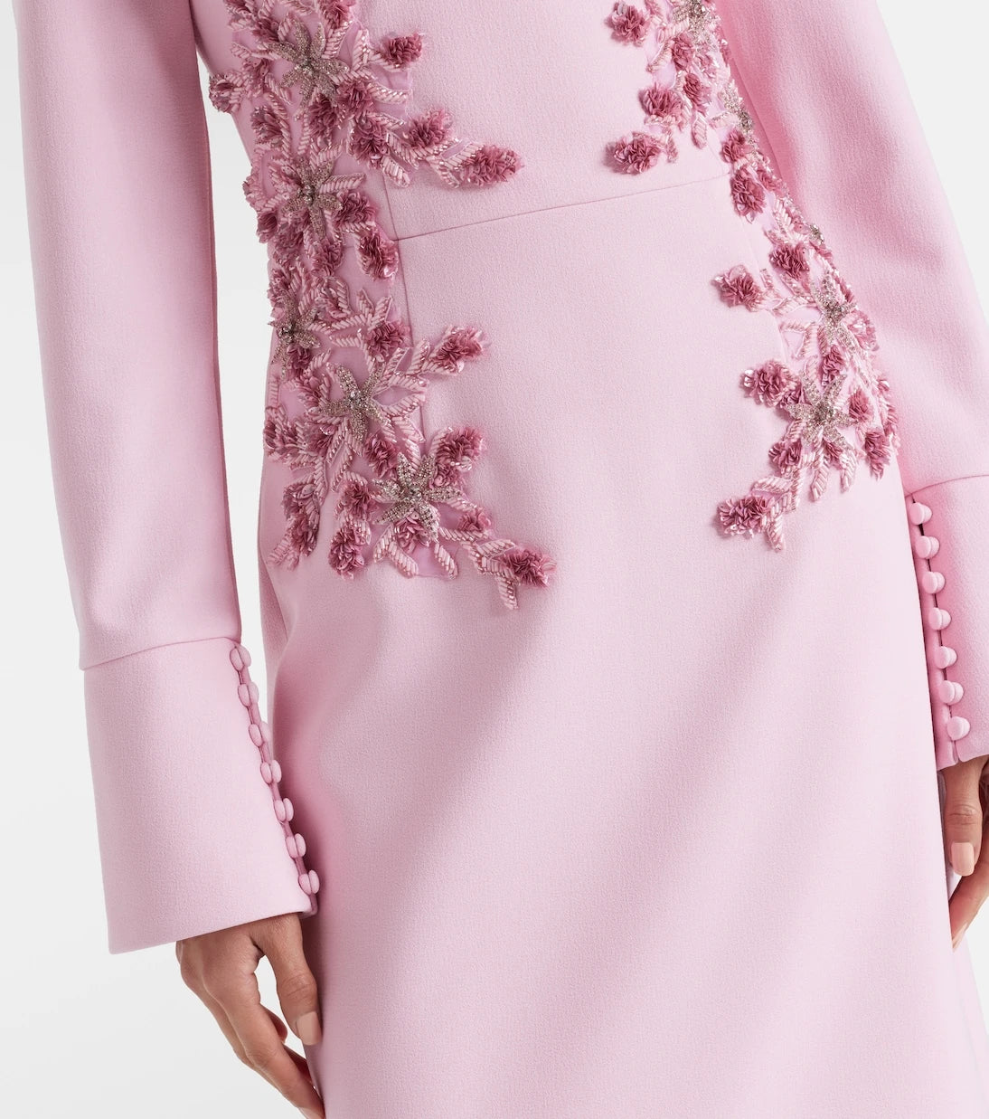 Rebecca Vallance - Lulee embellished floral gown