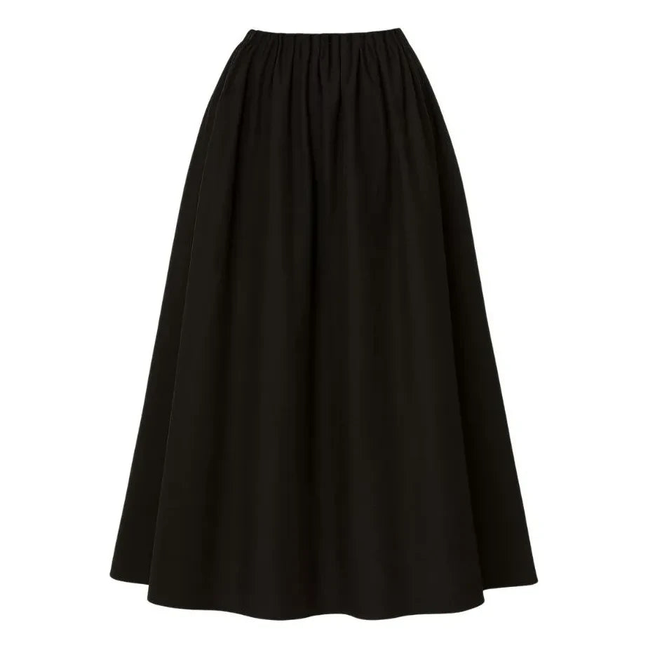 Vanessa Sposi - Poplin skirt | Black