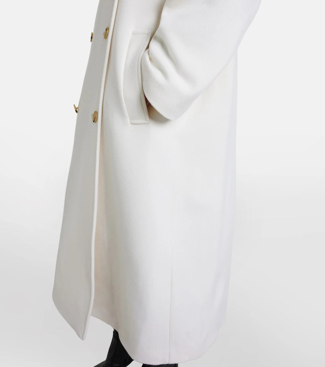 Toteme - Double-breasted wool-blend coat