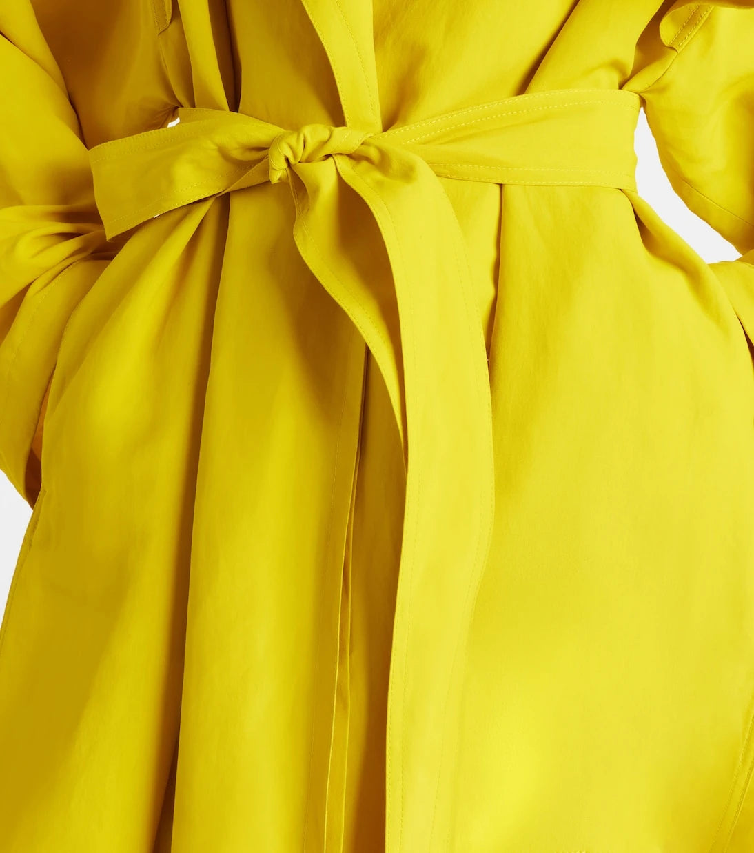 Alaïa - Büyük beden poplin trençkot