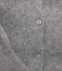Almada Label Grey Brushed Cashmere Coco Cardigan