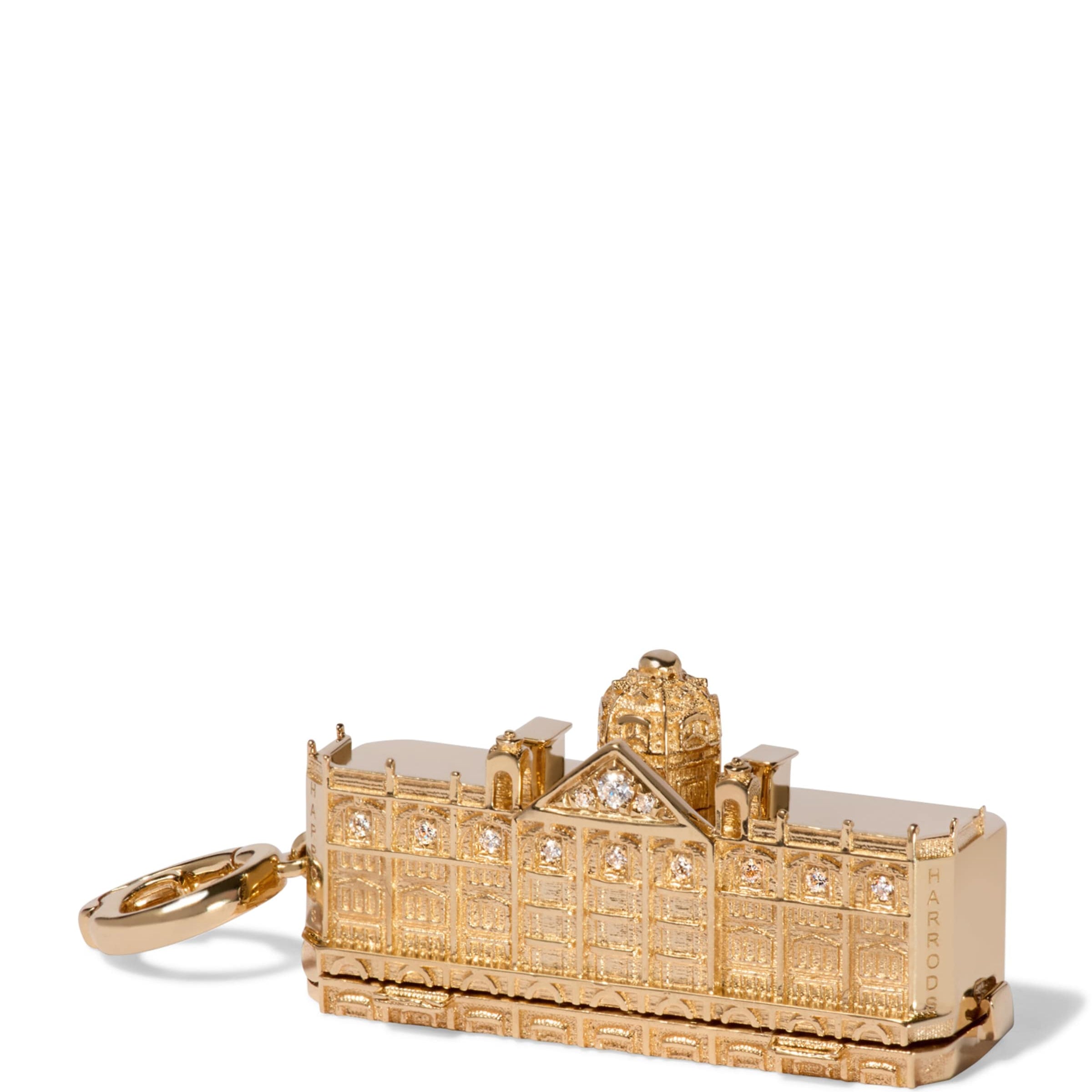 Annoushka x Harrods Yellow Gold and Diamond My Life in Charms Harrods Building Charm