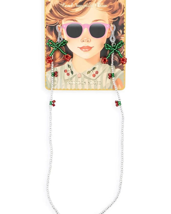 Konges Sløjd SUNGLASSES BEAD CHAIN CHERRY Çocuk Güneş Gözlüğü Zinciri