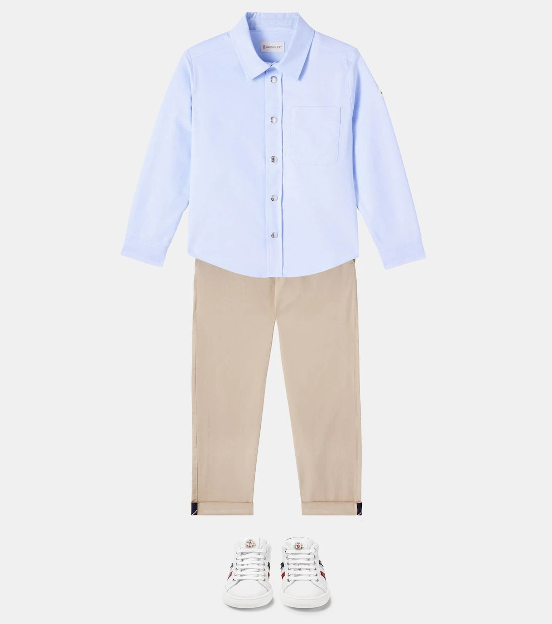 Moncler Enfant - Cotton poplin shirt