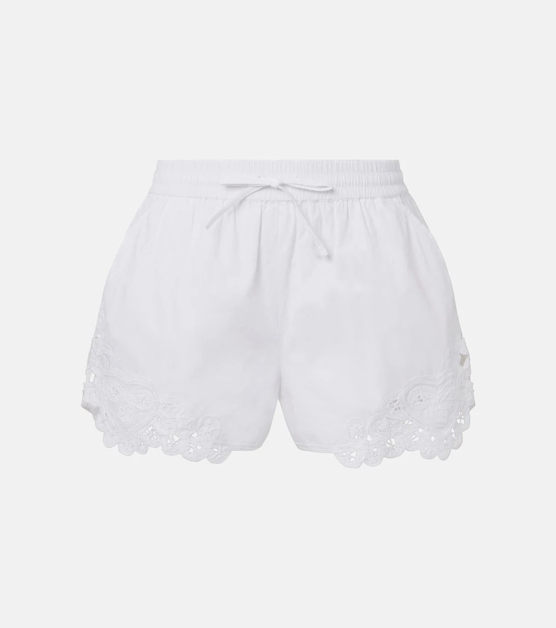 Veronica Beard - Vivaldi embroidered cotton shorts
