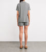 Skims Grey Soft Lounge Short Pyjamas