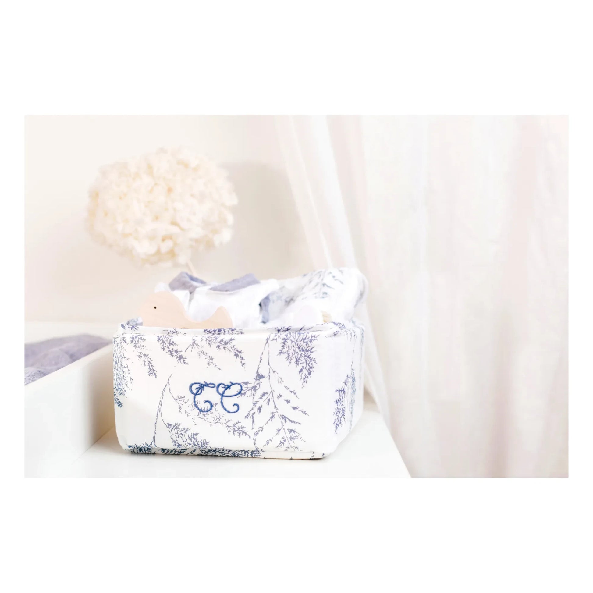 Tartine et Chocolat - Foliage Basket | Grey