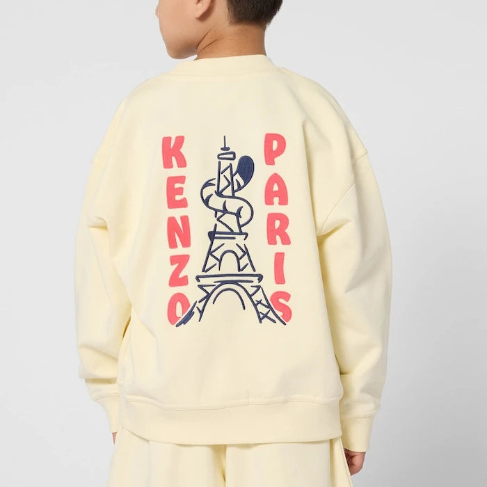Детски памучен суичър Kenzo Kids