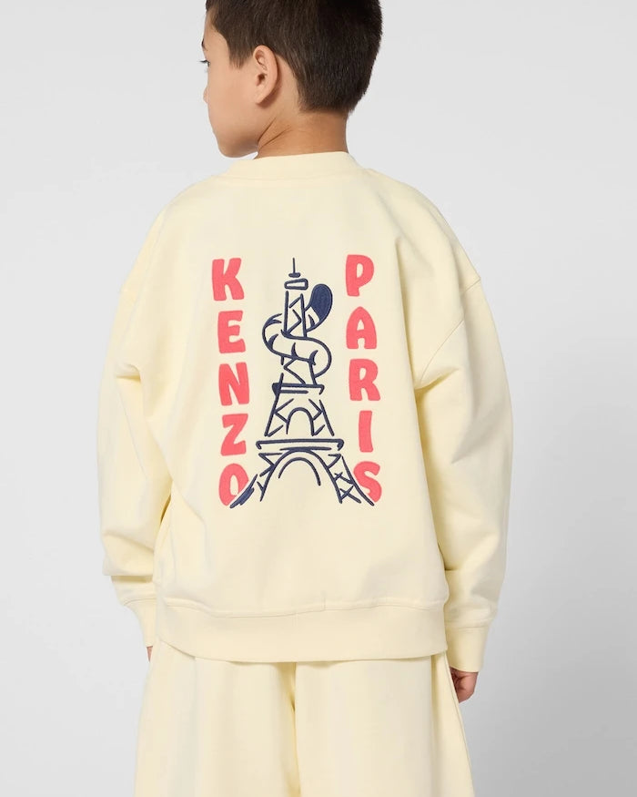 Kenzo Kids Çocuk Pamuklu Sweatshirt