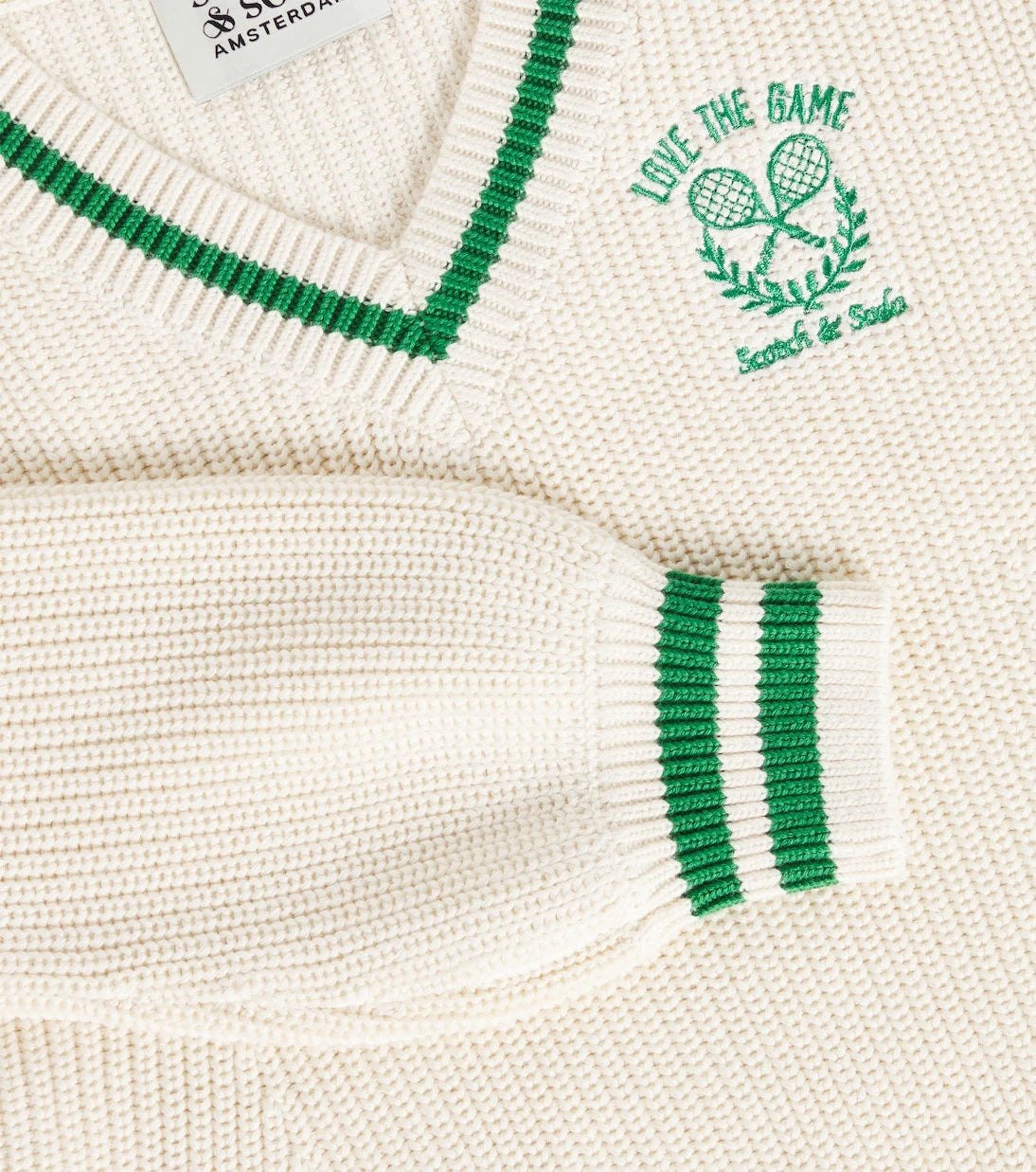 Scotch & Soda Kids - Embroidered cotton sweater