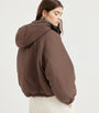 Brunello Cucinelli Black Techno Cotton Puffer Jacket
