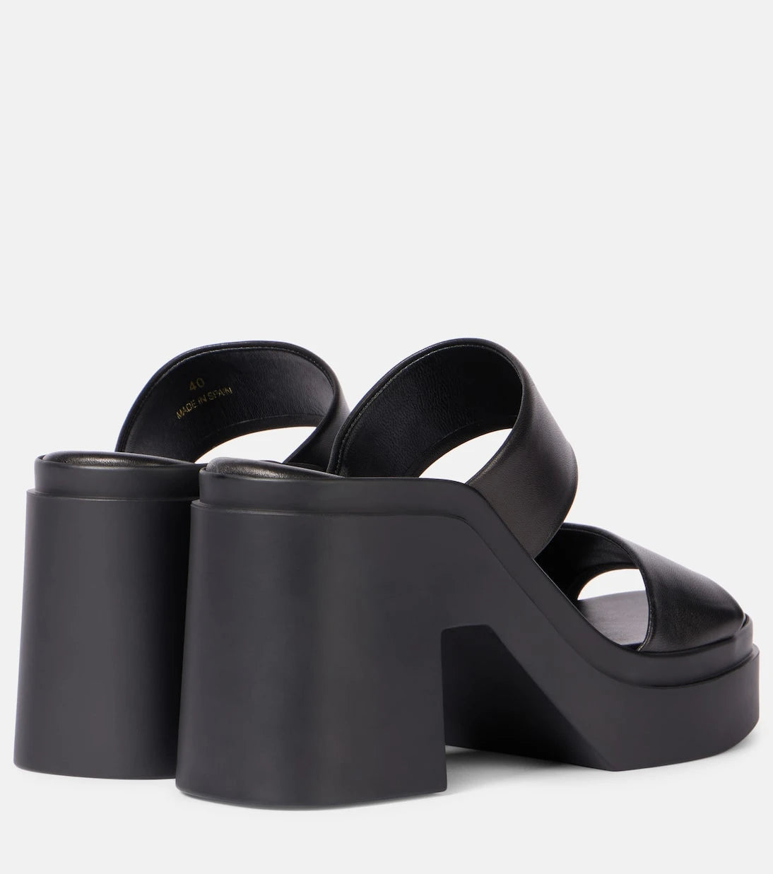 Clergerie - Next 110 leather platform mules