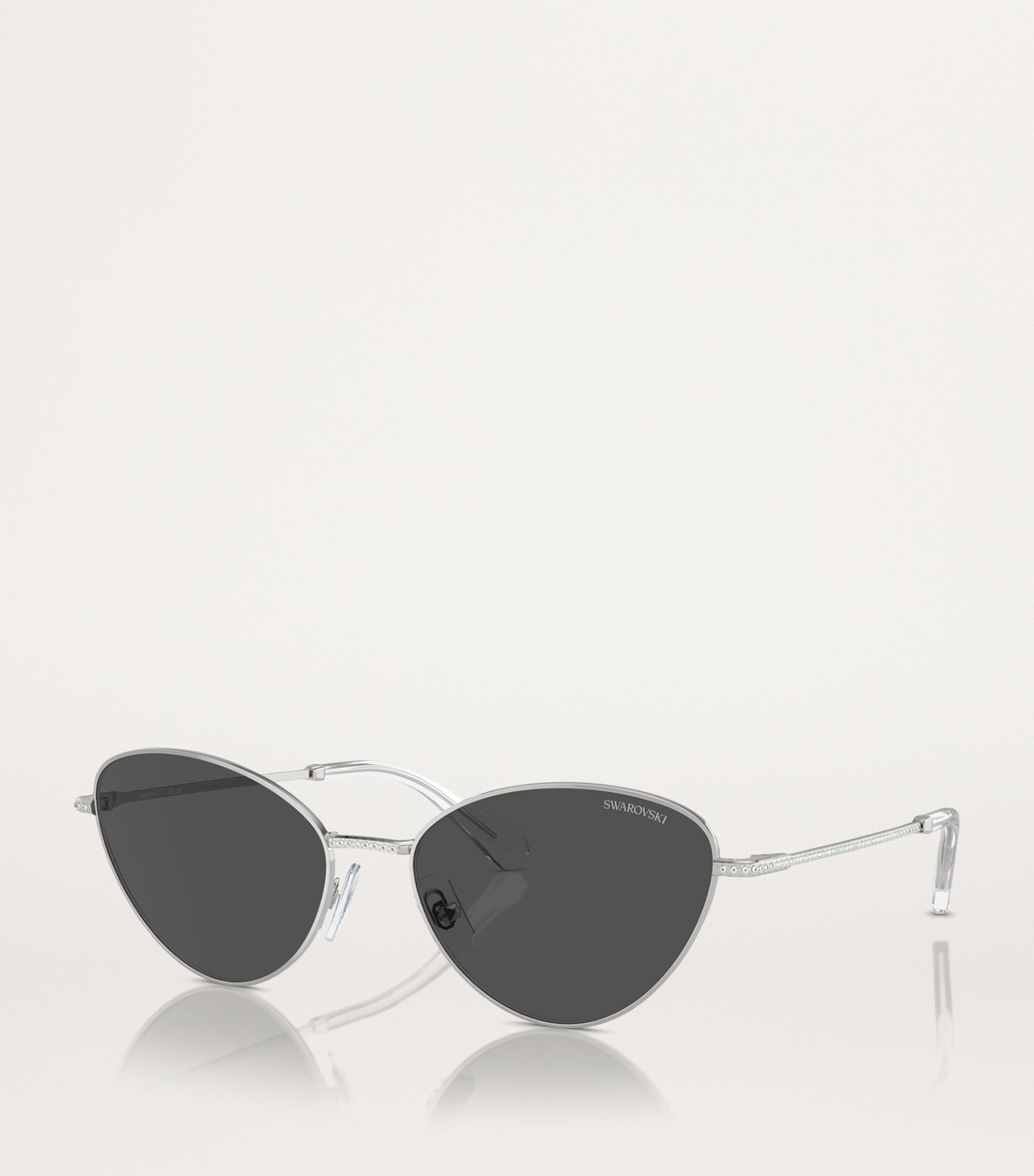 Swarovski Silver Metal SK7014 Sunglasses