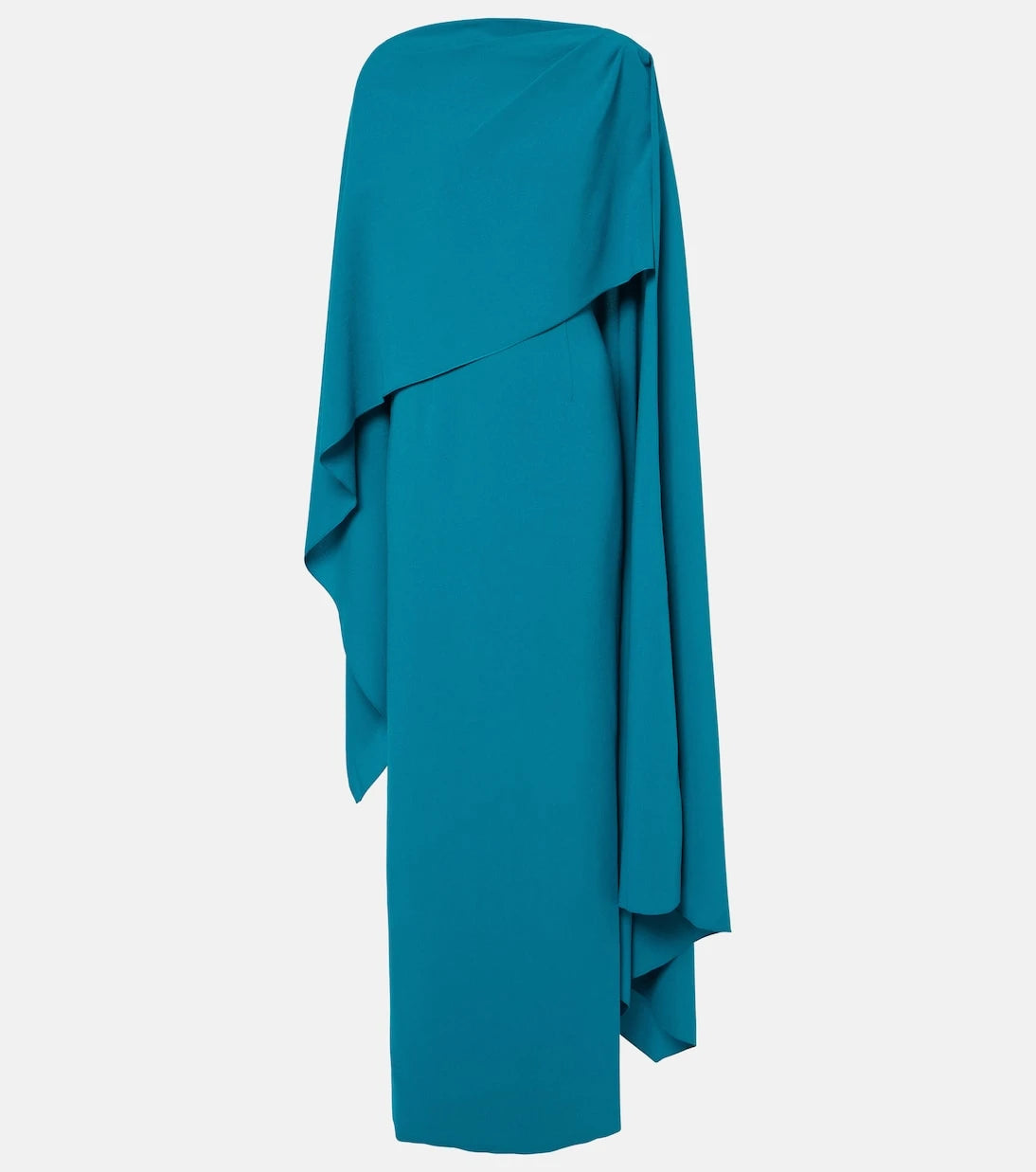 Roksanda - Demetria caped crêpe midi dress