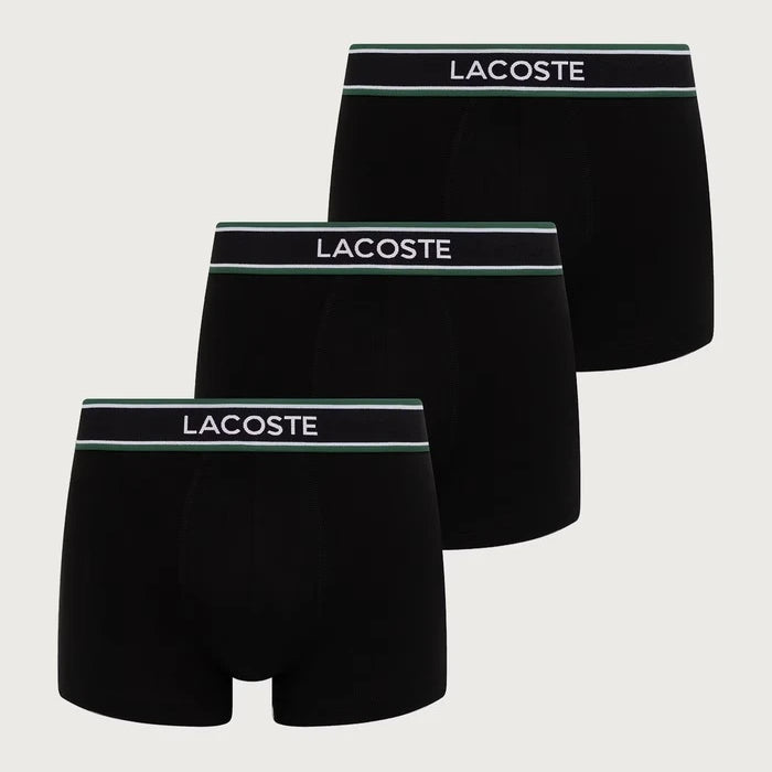 Lacoste Erkek Pamuklu Dar Boxer 3’lü