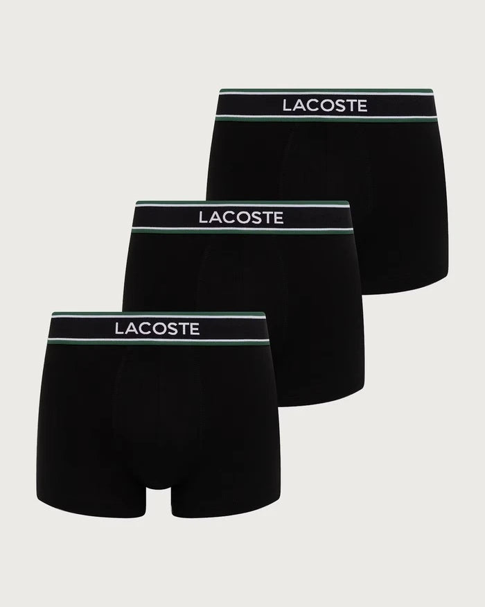 Lacoste Erkek Pamuklu Dar Boxer 3’lü