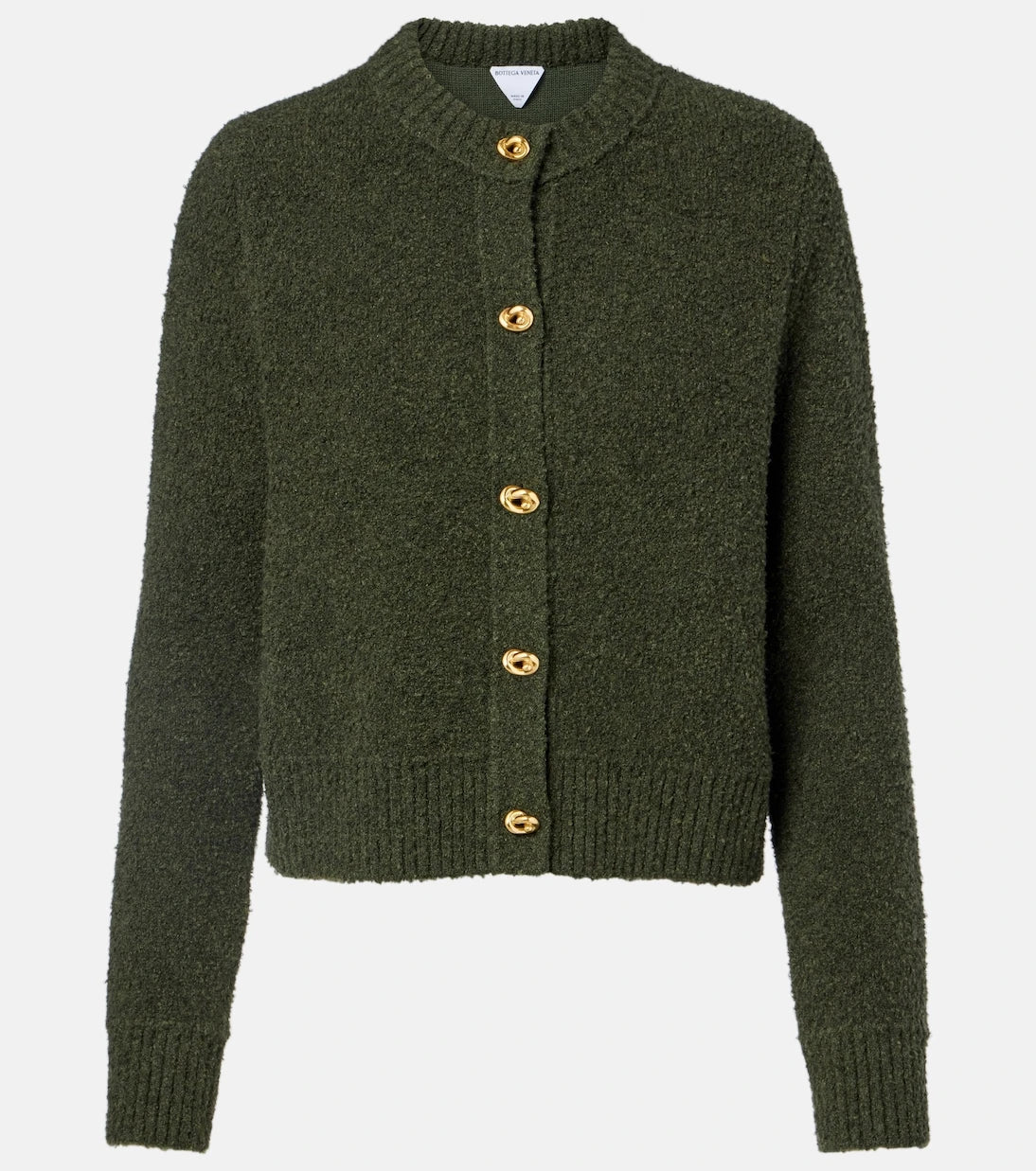 Bottega Veneta - Knot cotton and wool-blend cardigan