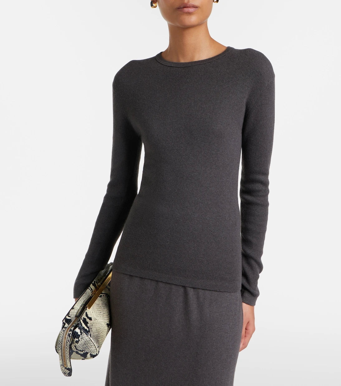 Lisa Yang - Vivian cotton and cashmere sweater