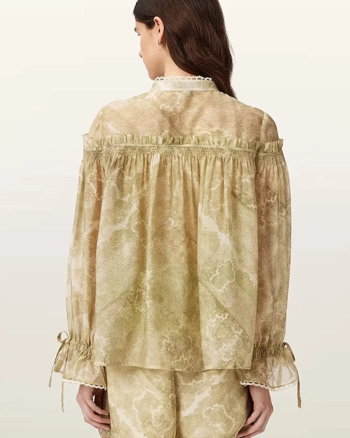 AllSaints Kadın Lyocell Gömlek DELPHINE