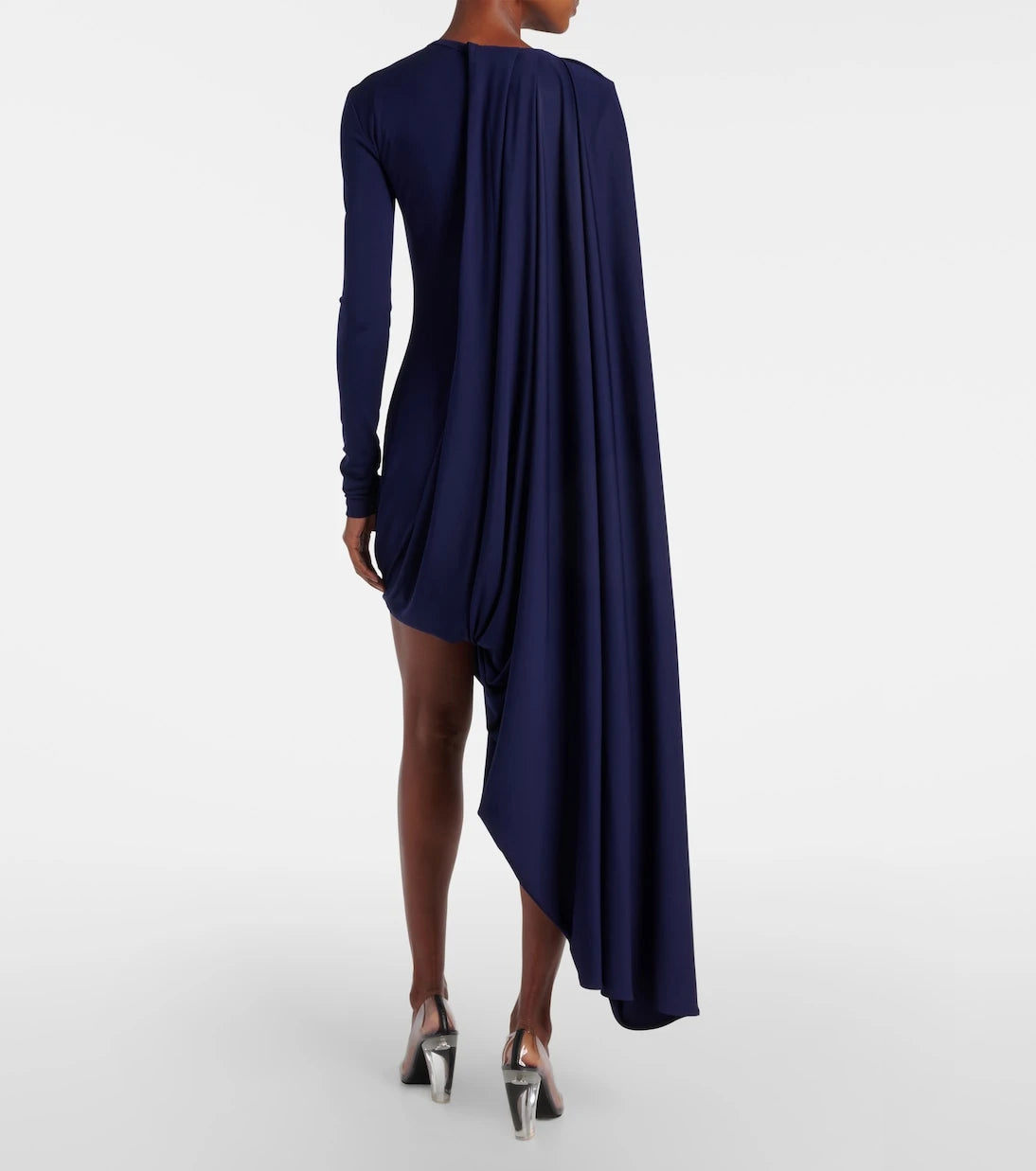 Sportmax - Ariete 1234 draped jersey maxi dress