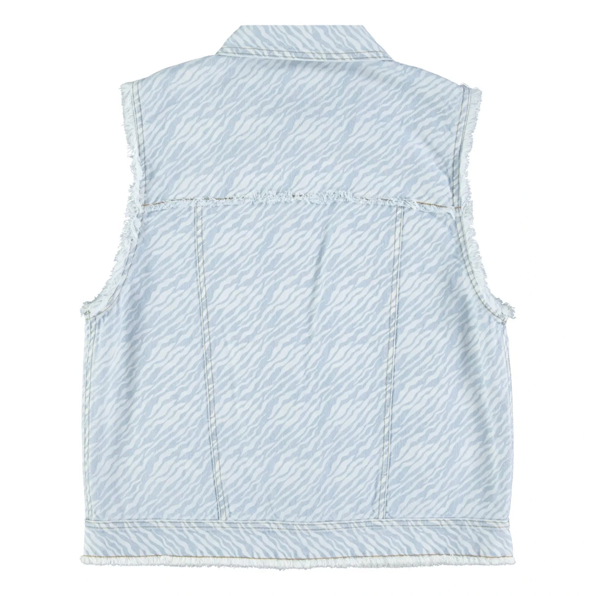 Sisters Department - Sleeveless Jacket | Denim blue