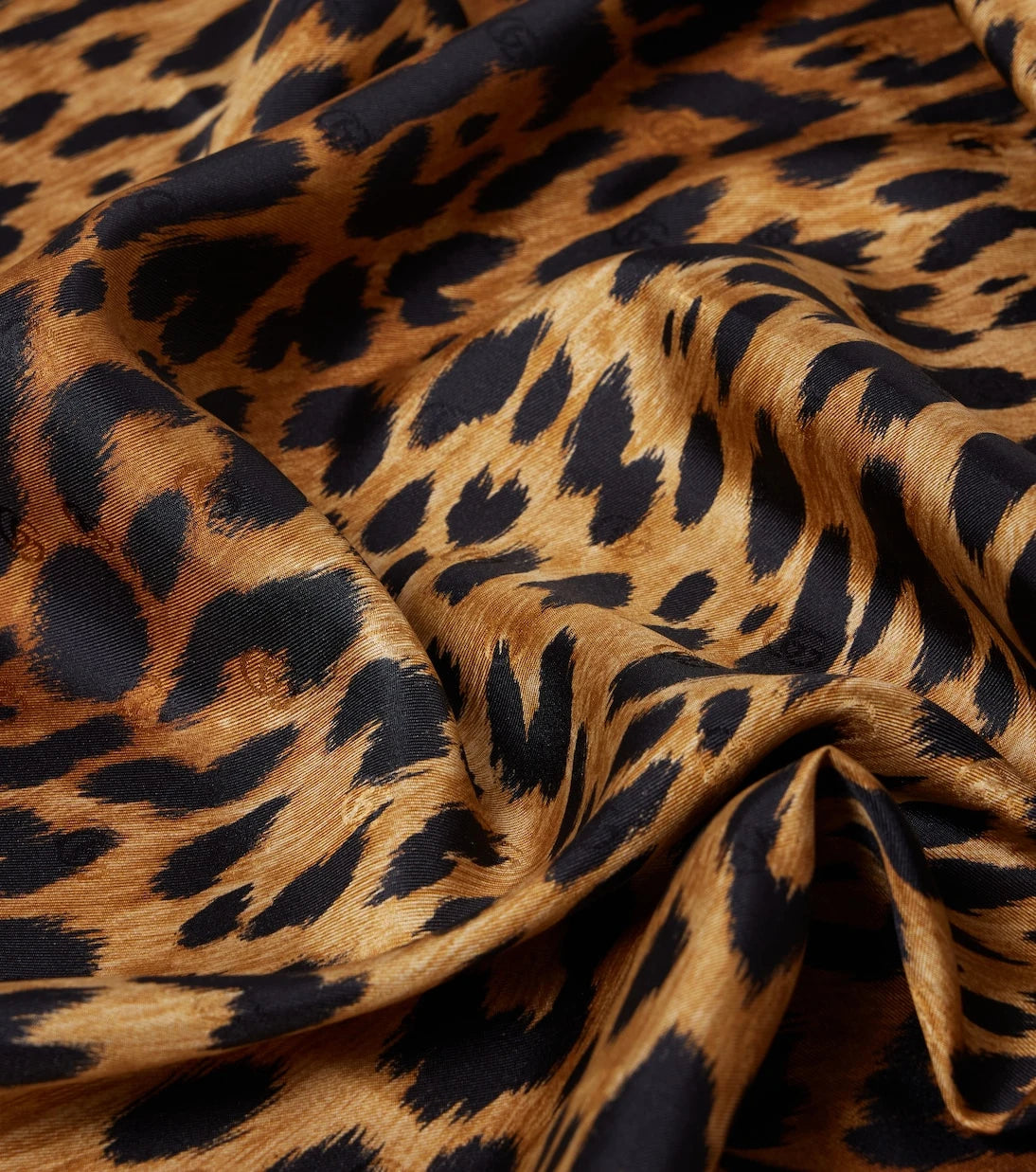 Gucci - Leopard-print silk twill scarf