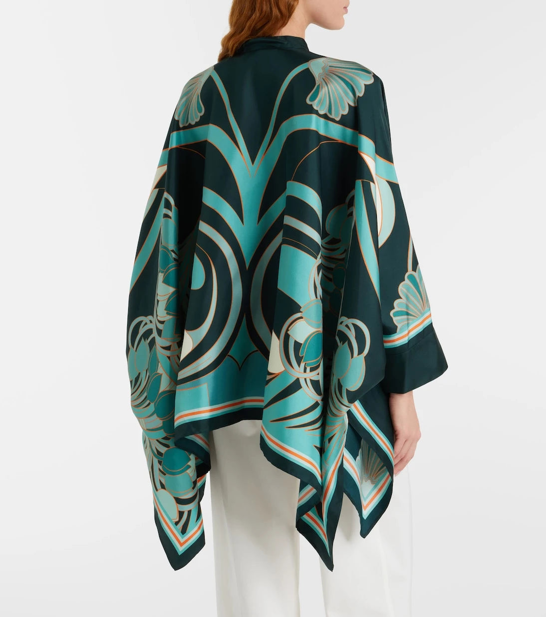 La DoubleJ - Foulard printed silk twill shirt