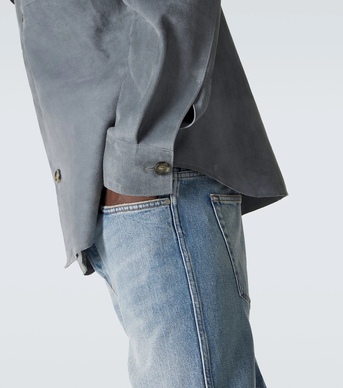 Lardini - Suede overshirt
