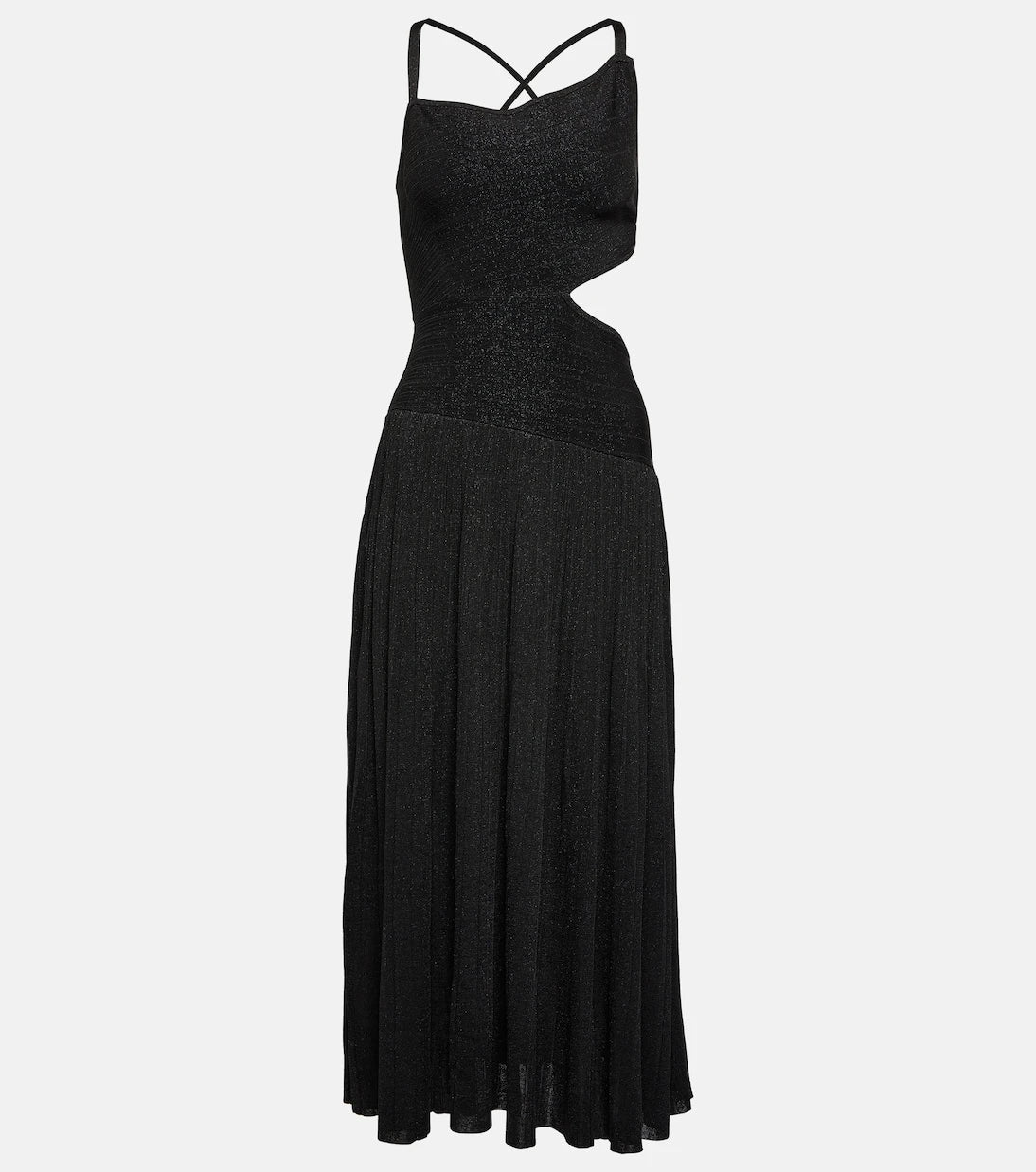 Zimmermann - One-shoulder knit midi dress