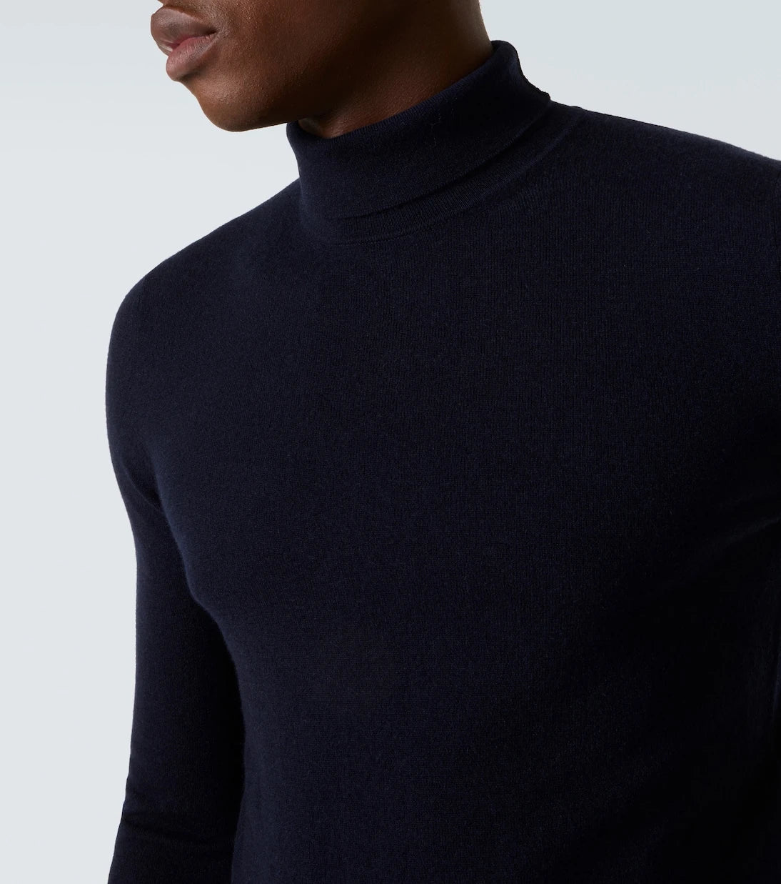 Gucci - Webstripe cashmere turtleneck sweater
