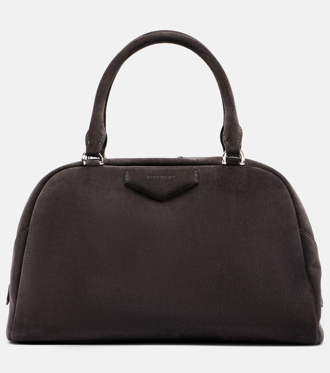 Givenchy - حقيبة توت Antigona East-West Medium من جلد الشامواه