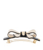Alexandre de Paris Timeless Tenderly Bow Slide Hair Clip