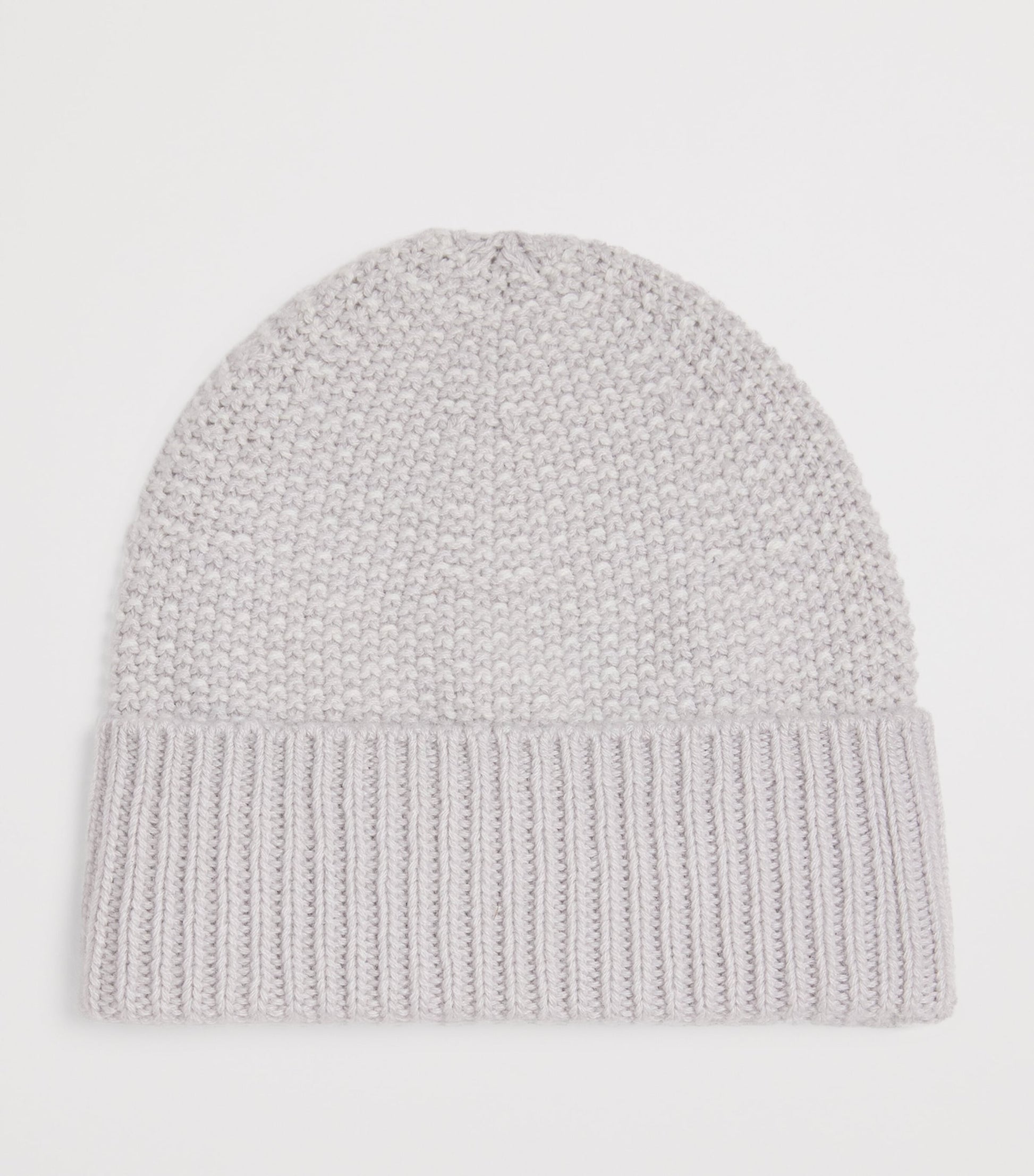 Cashmere Seed Stitch Beanie