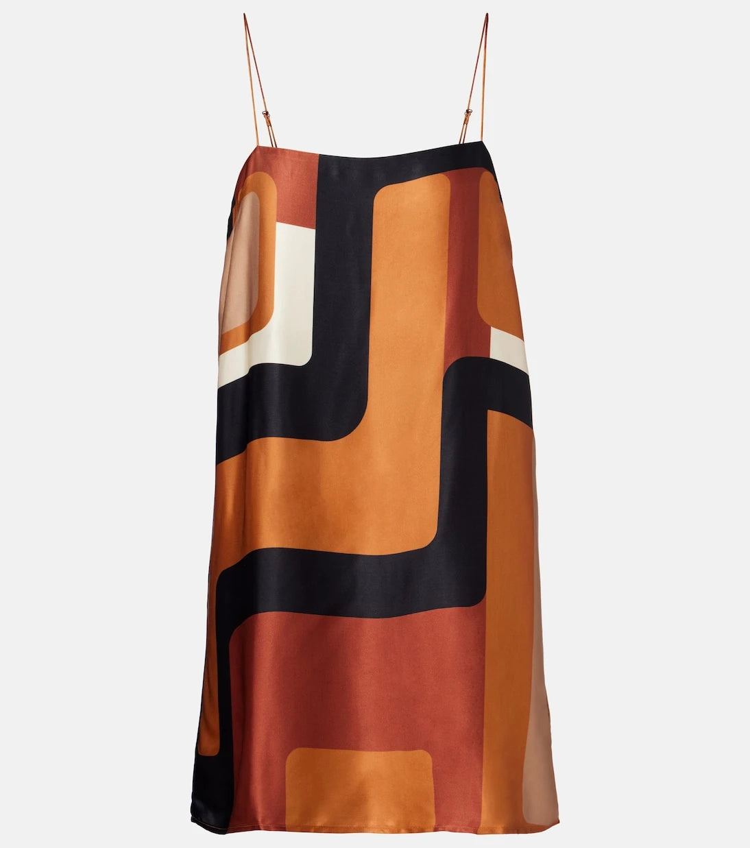 Faithfull - Phylis printed satin minidress