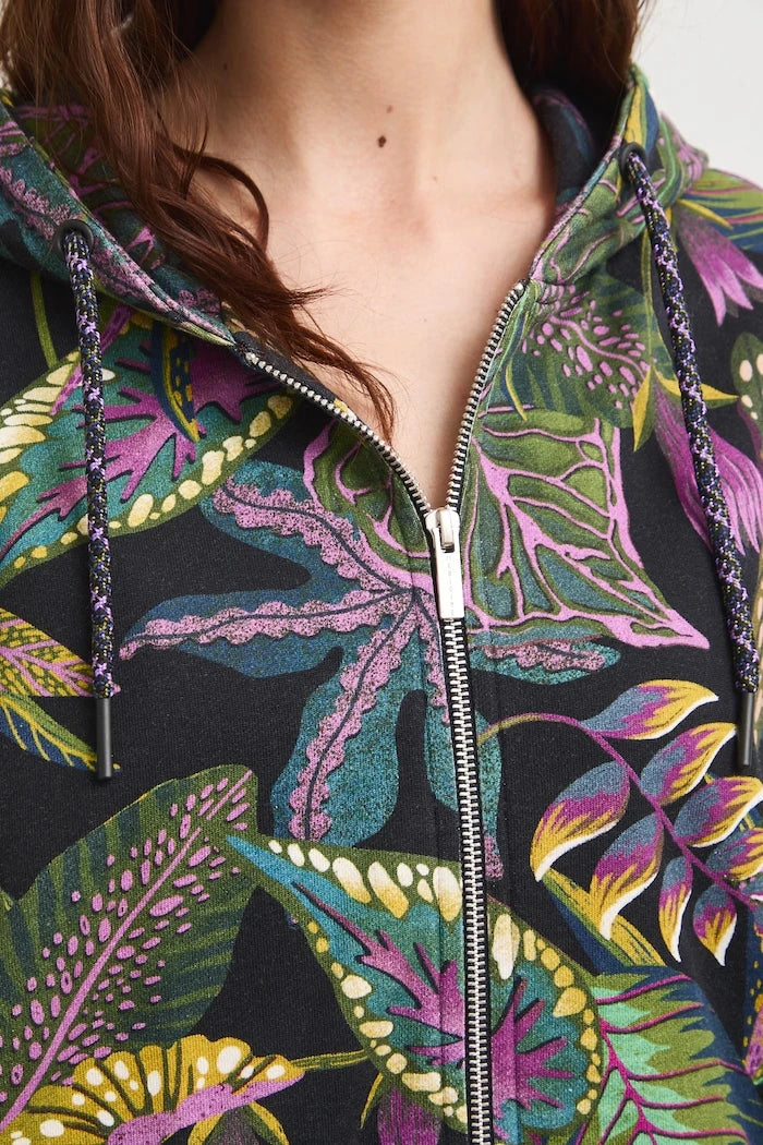 Medicine Fermuarlı ve Kapüşonlu Kadın Sweatshirt