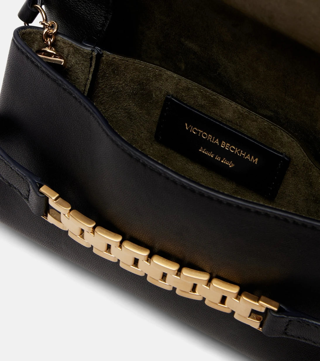 Victoria Beckham - Chain Mini leather shoulder bag