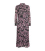 Tory Burch Pink Silk Printed Midi Dress