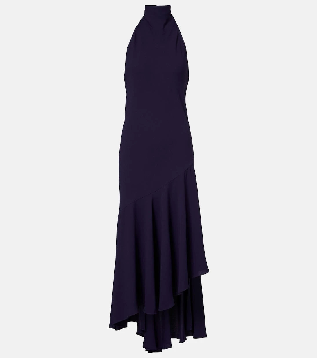 Alaïa - فستان ماكسي بلا أكمام بياقة غير متماثلة