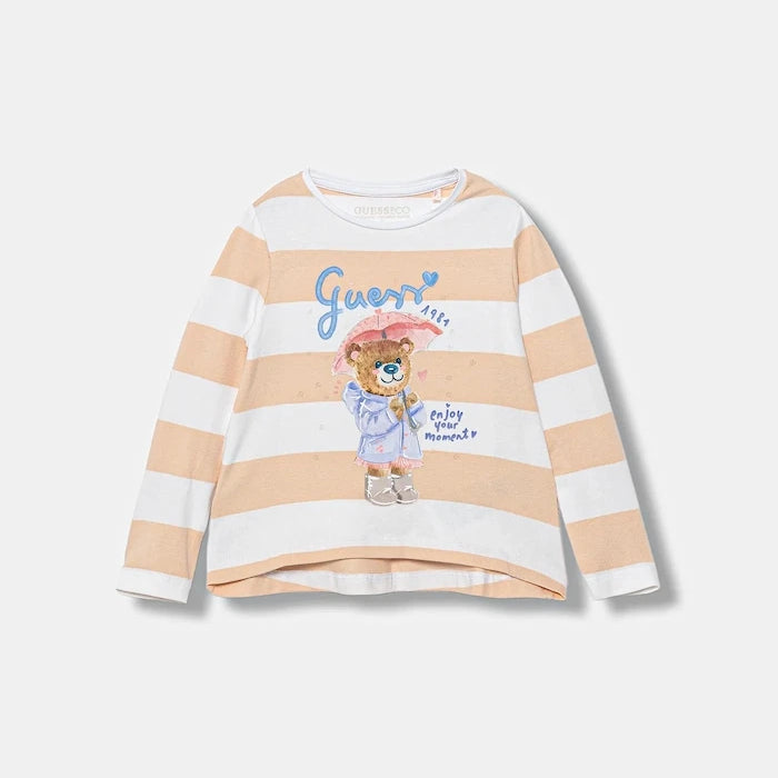 Детска блуза с дълги ръкави Guess