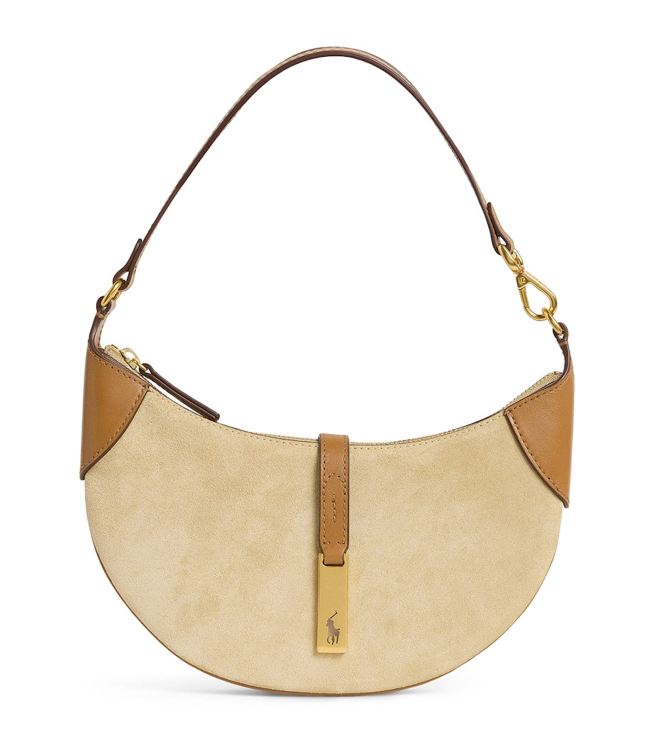 Polo Ralph Lauren Mini Suede ID Shoulder Bag