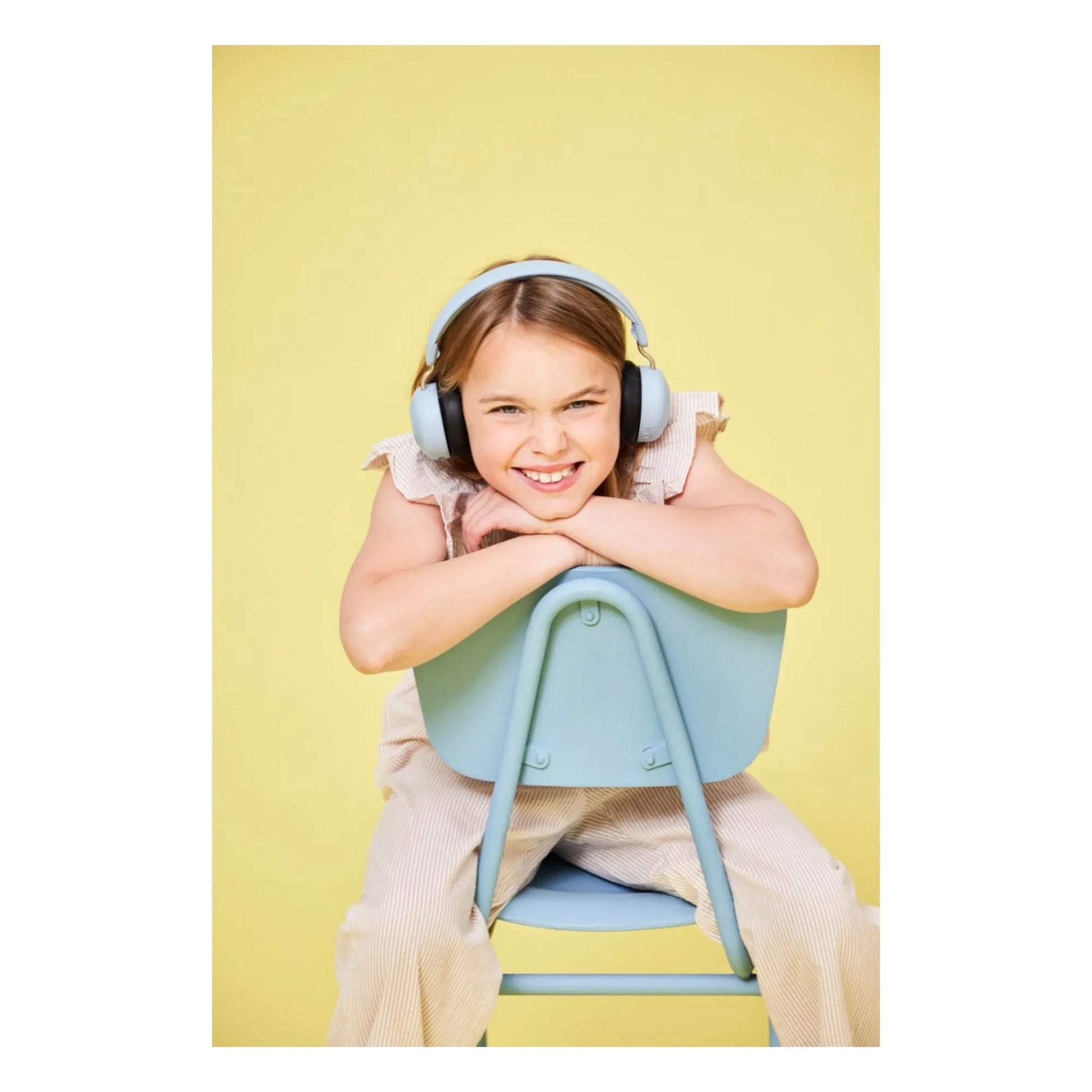 Kreafunk - Buzz headphones | Light blue