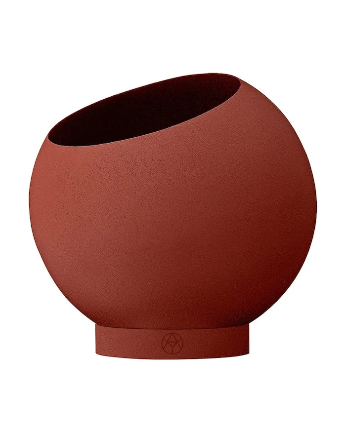 AYTM декоратив Saksı Kapağı Paslanmaz Çelik 17 x 15,4 cm