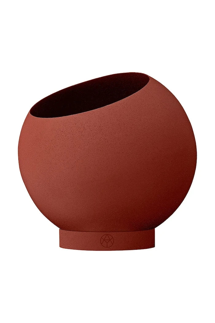 AYTM декоратив Saksı Kapağı Paslanmaz Çelik 17 x 15,4 cm