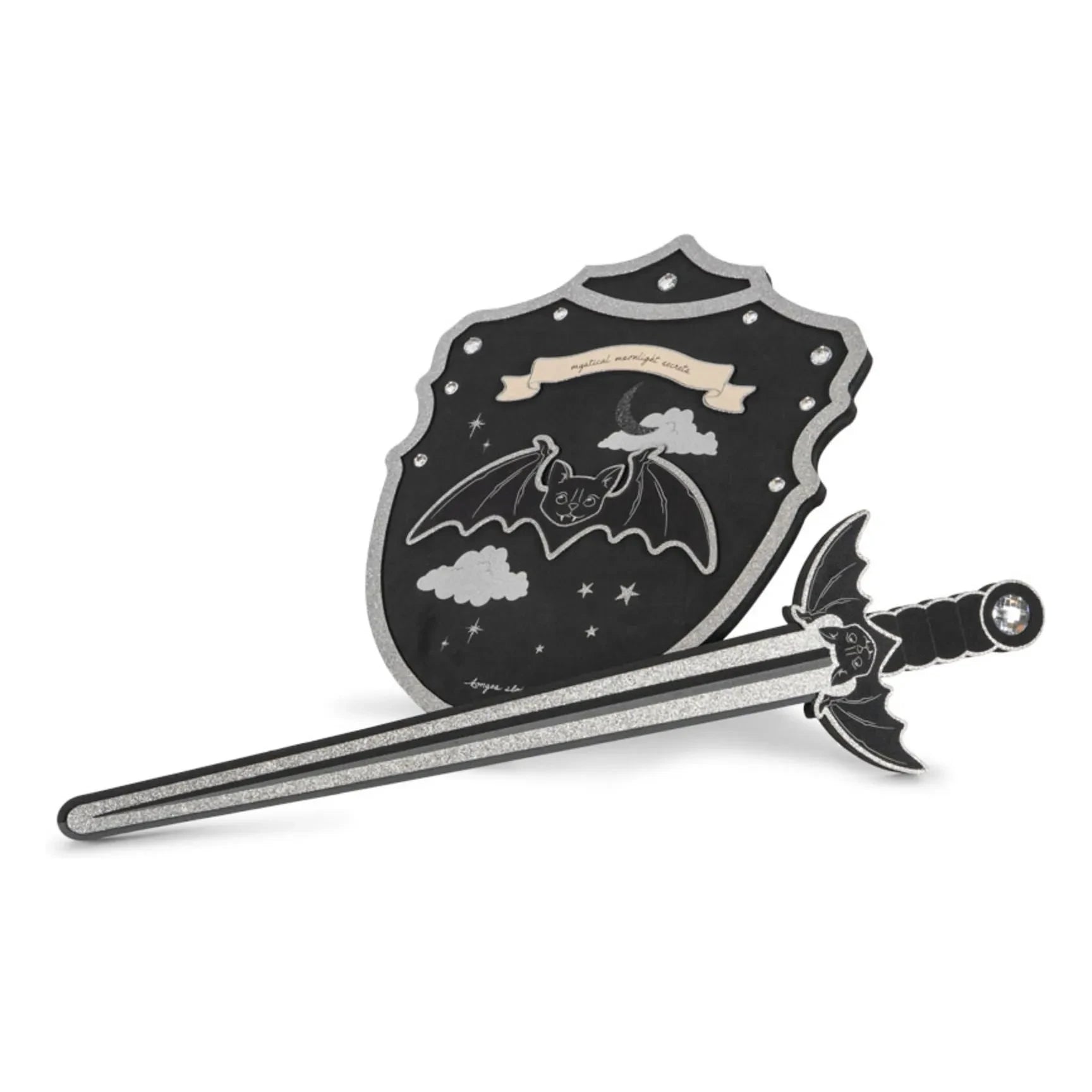 Konges Sløjd - Halloween sword and shield | Black