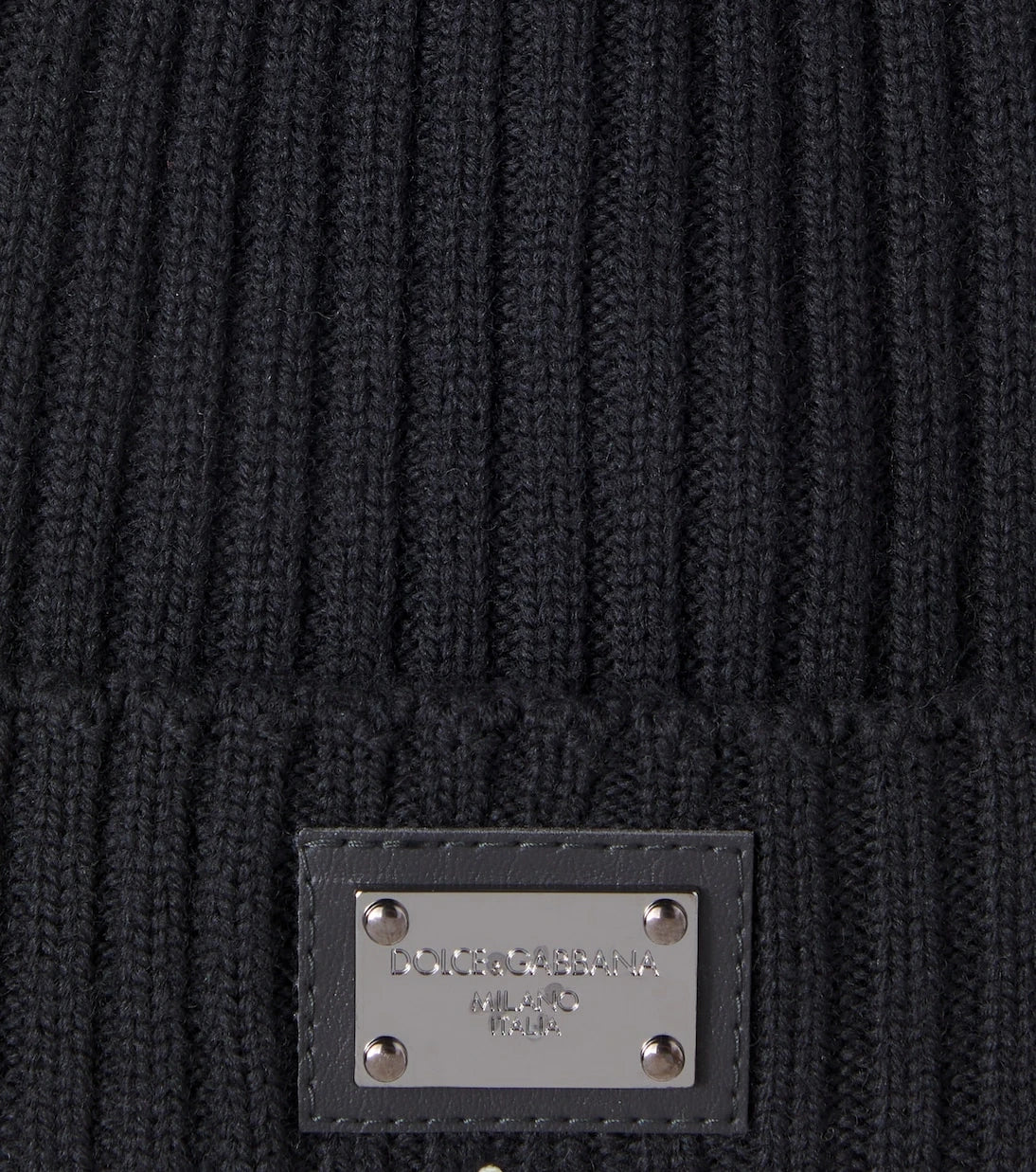 Dolce&Gabbana Kids - Logo ribbed-knit wool beanie