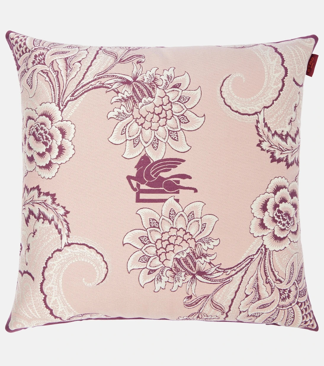 Etro - Bloom Pegaso cotton-blend cushion