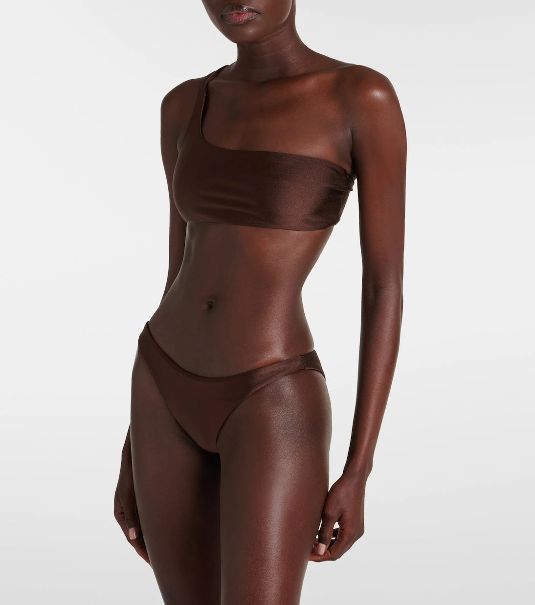 Jade Swim - Apex one-shoulder bikini top