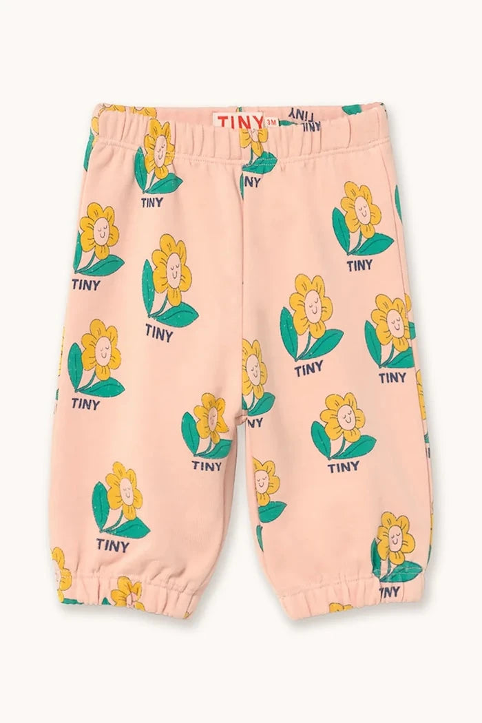 Tinycottons TINY FLOWER BABY SWEATPANT Çocuk Pamuklu Eşofman Altı