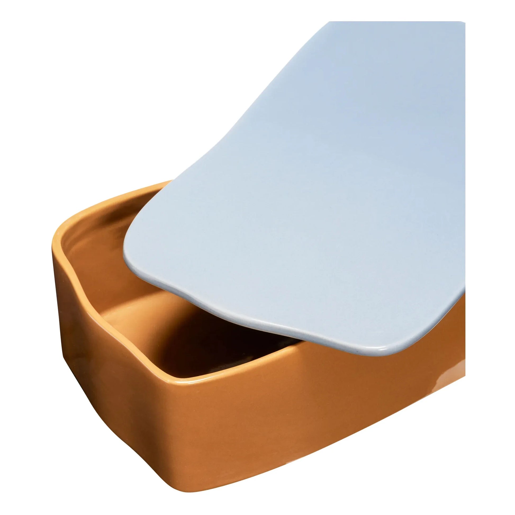 Hübsch - Amare Storage Box | Light Blue